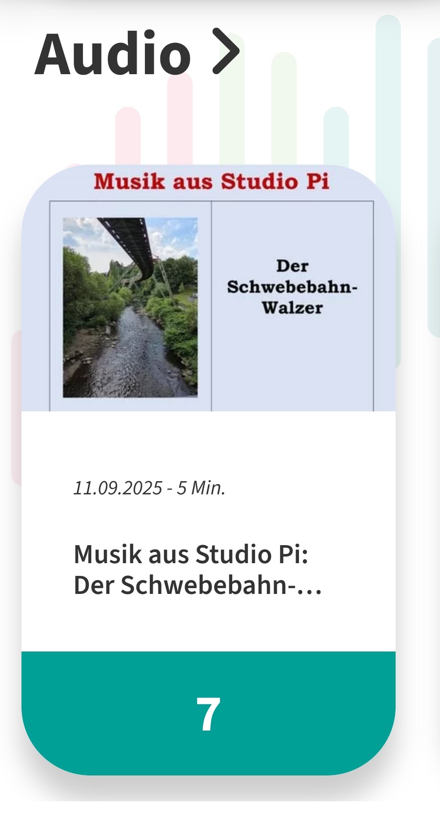 Der Schwebebahn-Walzer - Platz 7 am 4.10.2025