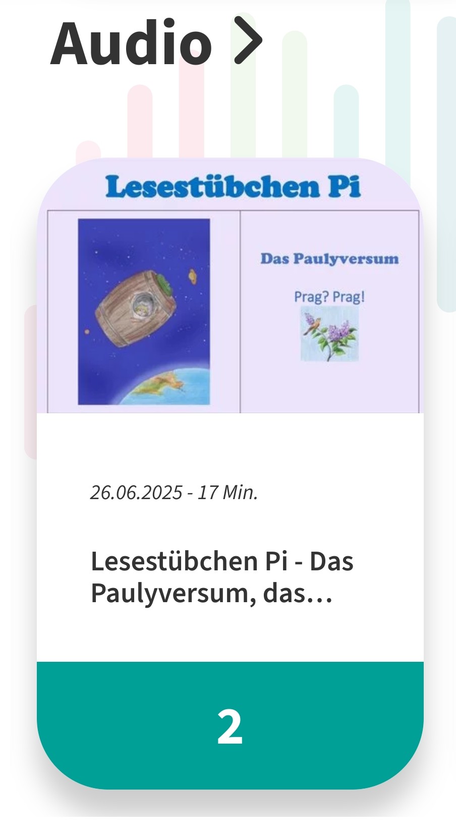 Paulyversum, Platz 2 am 3.7.2025