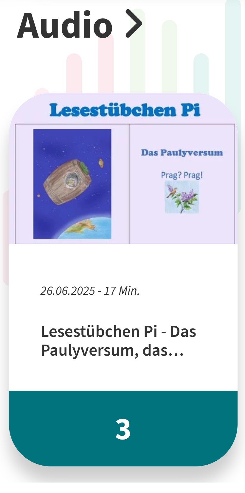 Paulyversum, Platz 2 am 3.7.2025